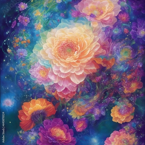 Floral Abstract Art