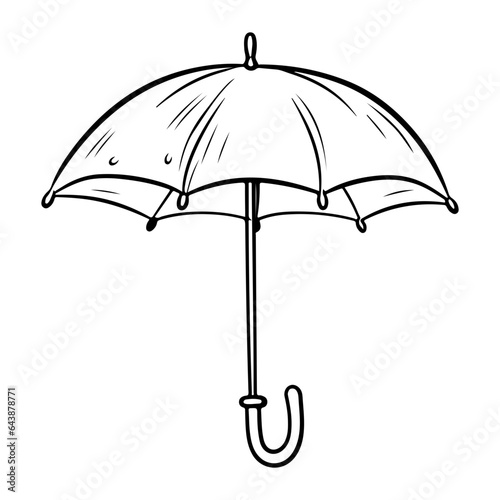 umbrella clip art cartoon illustration