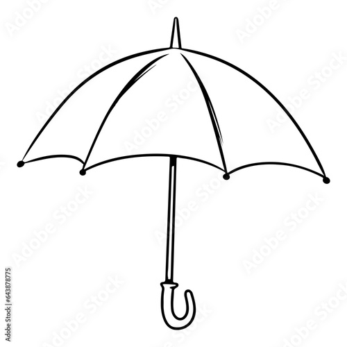 umbrella clip art cartoon illustration