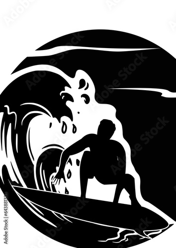 silhouette of a man in a boat