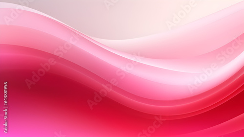 Pink white abstract background with waves