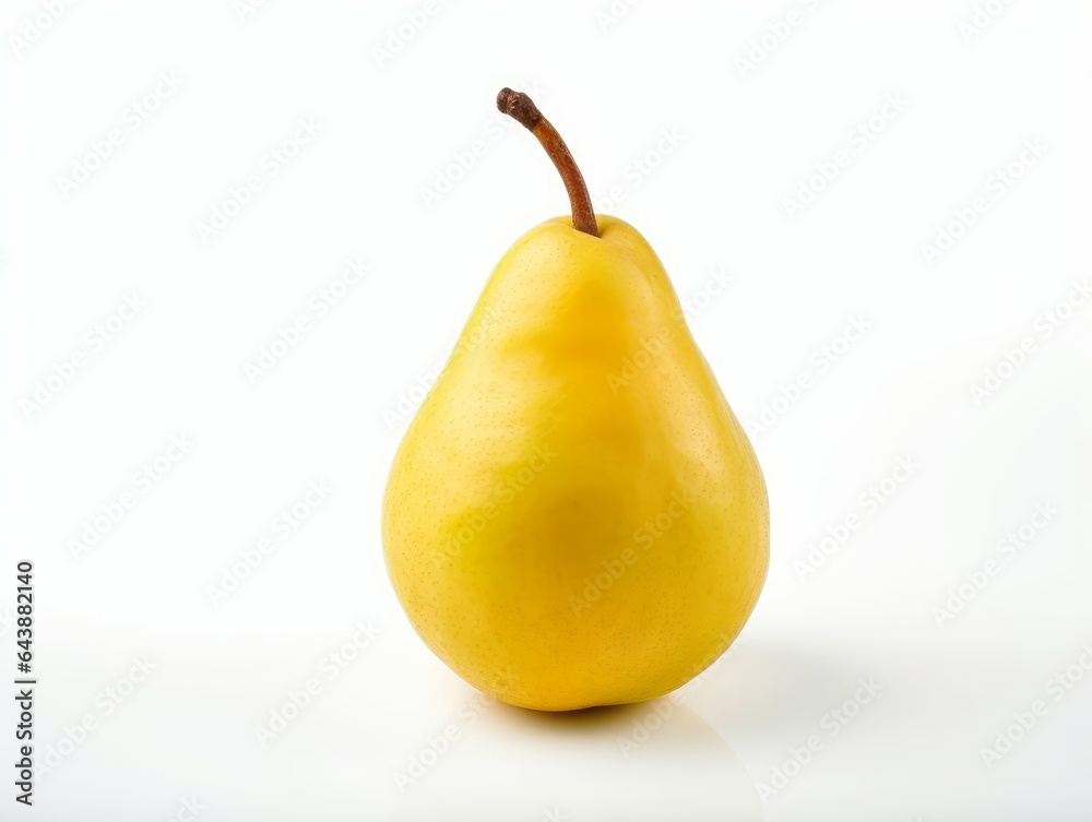 a pear fruit isolated on a white background a pear fruit isolated on a white background