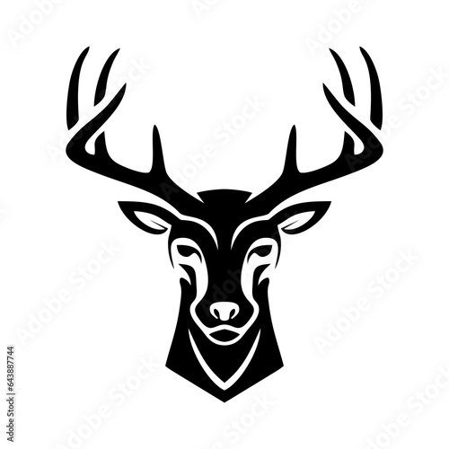 deer logo vector premium, clean, modern, simple