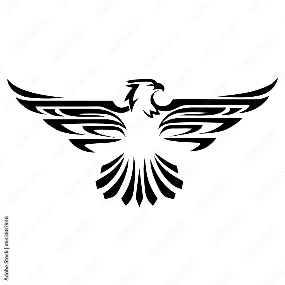 Obraz premium eagle logo vector 