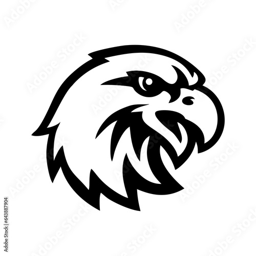 eagle logo vector premium, clean, modern