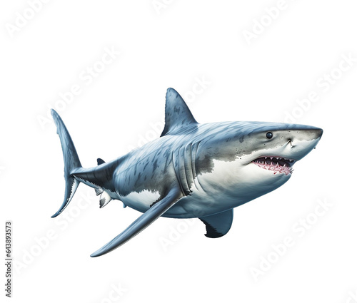 shark isolated on white © PNG for U