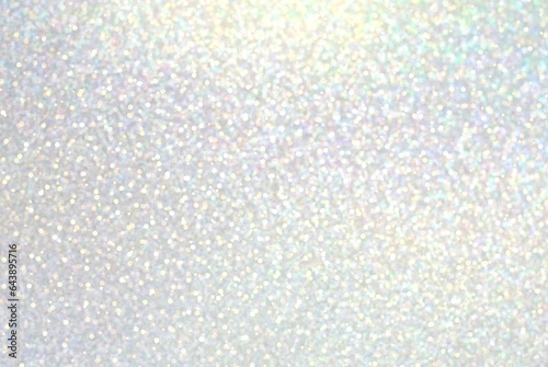 Light glitter subtle iridescent texture for Xmas design. 