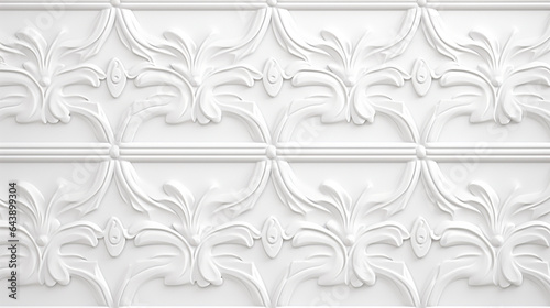 white horizontal background with tiles. seamless pattern