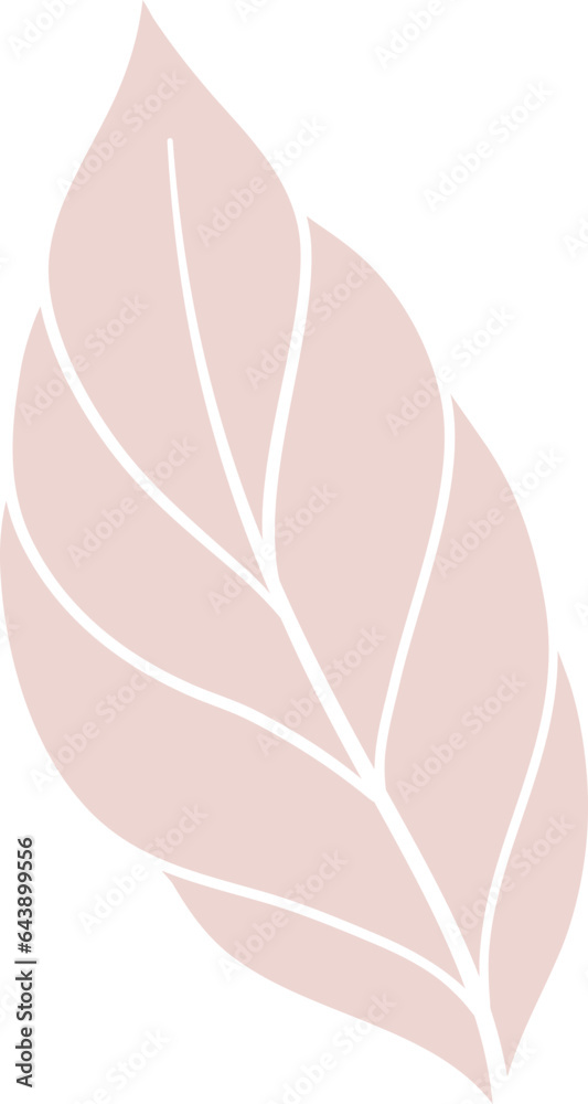 Hand drawn autumn bright leaves decoration Hand drawn autumn bright leaves decoration