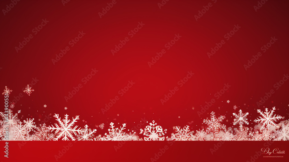 Christmas and happy new year greeting card decoration