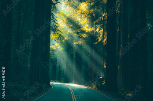 Avenue of the Giants 1 photo