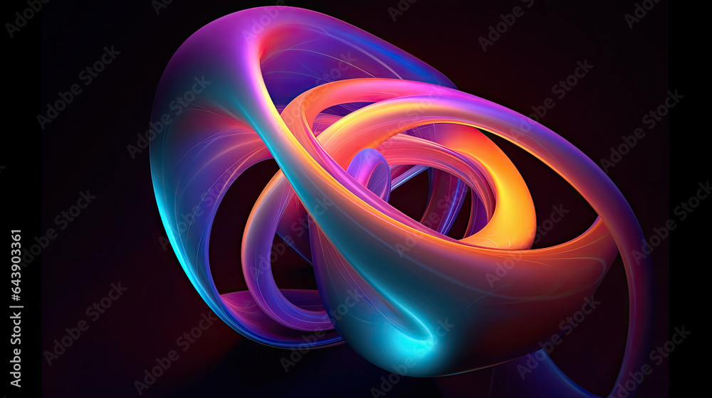 Abstract Infusion Wavy Background, Generative AI Abstract Infusion Wavy Background, Generative AI