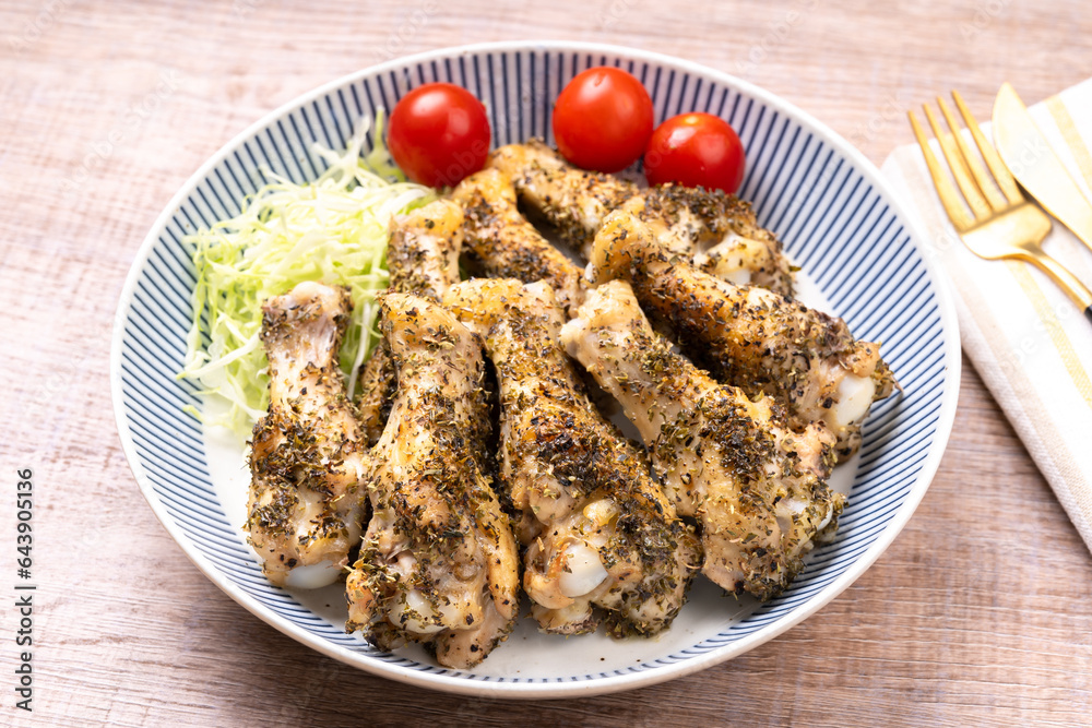 手羽元のオーブン焼き 手羽元のオーブン焼き