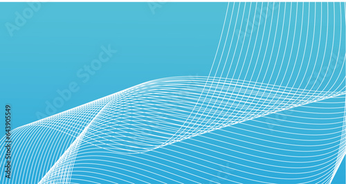  abstract blue Vector Illustration background. Pattern of lines abstract background. Wavy abstract stripes