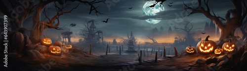 Halloween spooky background