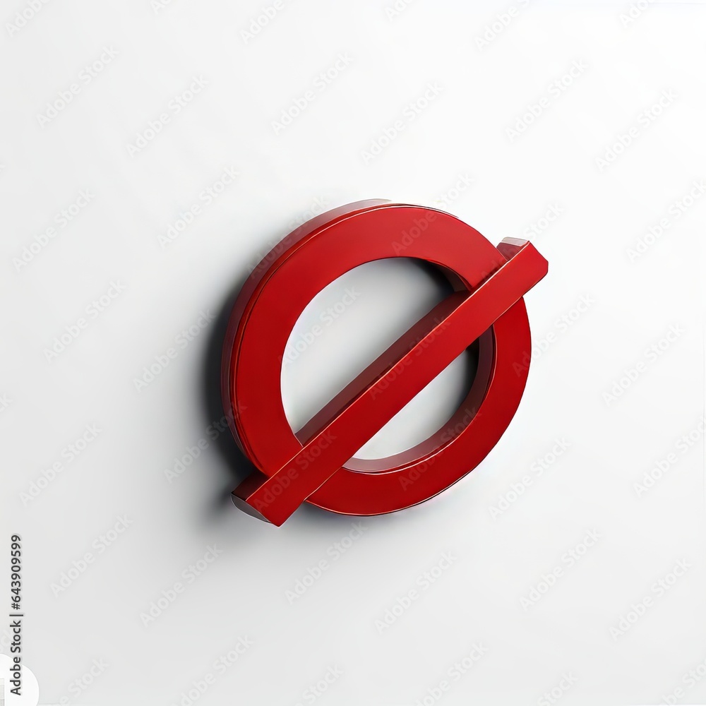 Creaative Illustration forbidden sign no entry prohibited logo Creaative Illustration forbidden sign no entry prohibited logo