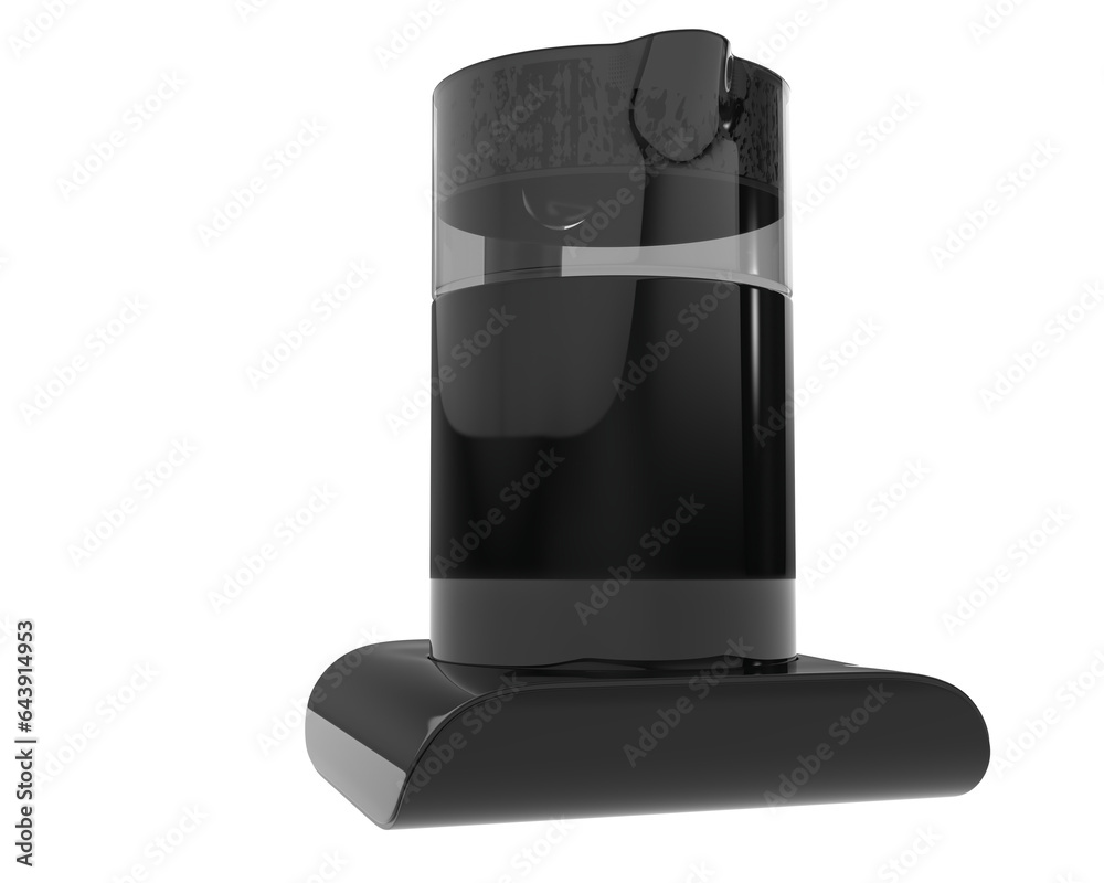Kettle isolated on transparent background. 3d rendering - illustration Kettle isolated on transparent background. 3d rendering - illustration