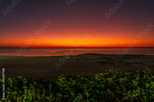Spectacular sunset in Broome, WA, Australia