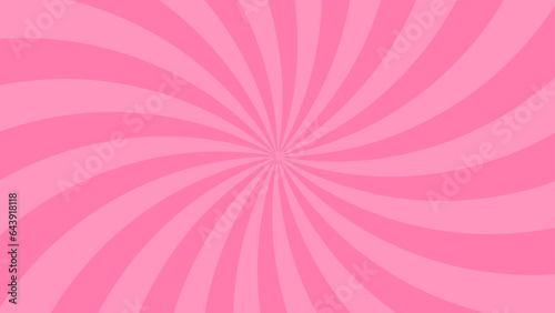 Simple Radial Light Pink Lines Effect Vector Background  