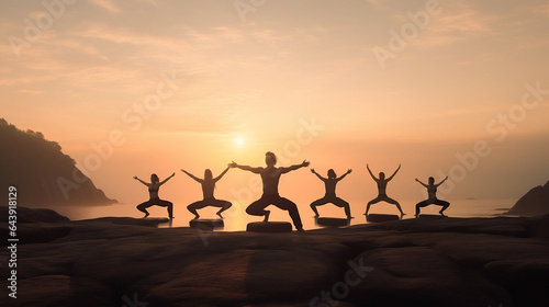Surya Namaskar  sun salutation is a set of morning yoga exercises.