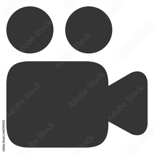 Camera Recorder icon 映画アイコン 塗り