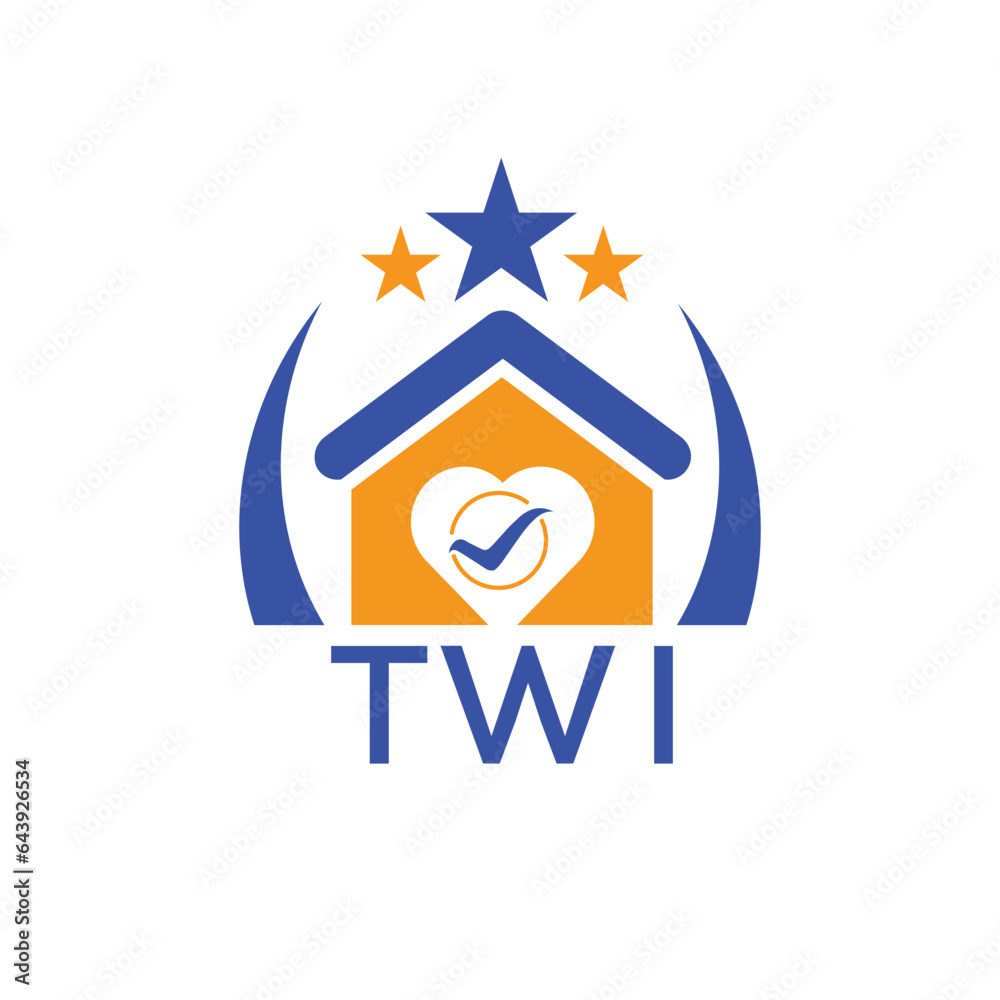 TWI House logo Letter logo and star icon. Blue vector image on white background. KJG house Monogram home logo picture design and best business icon.
TWI House logo Letter logo and star icon. Blue vector image on white background. KJG house Monogram home logo picture design and best business icon.