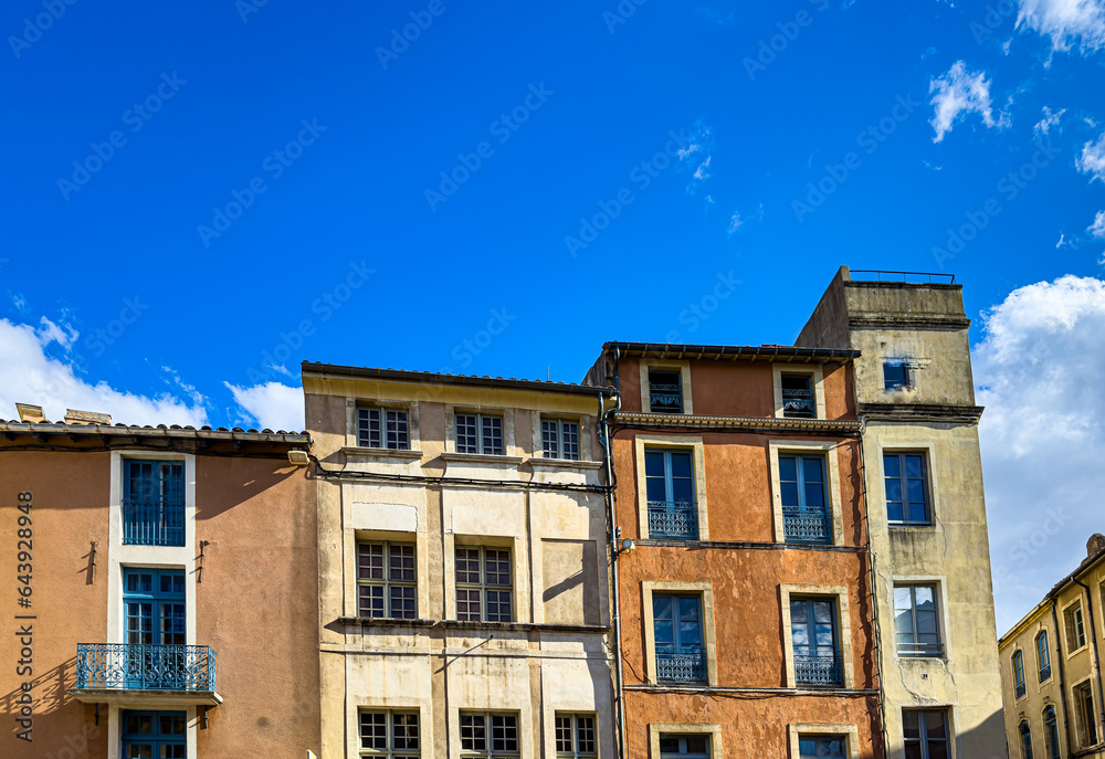 old houses in the city old houses in the city