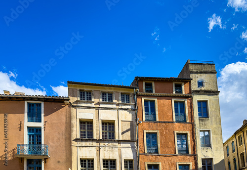 old houses in the city