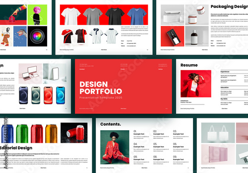 Design Portfolio Presentation Template