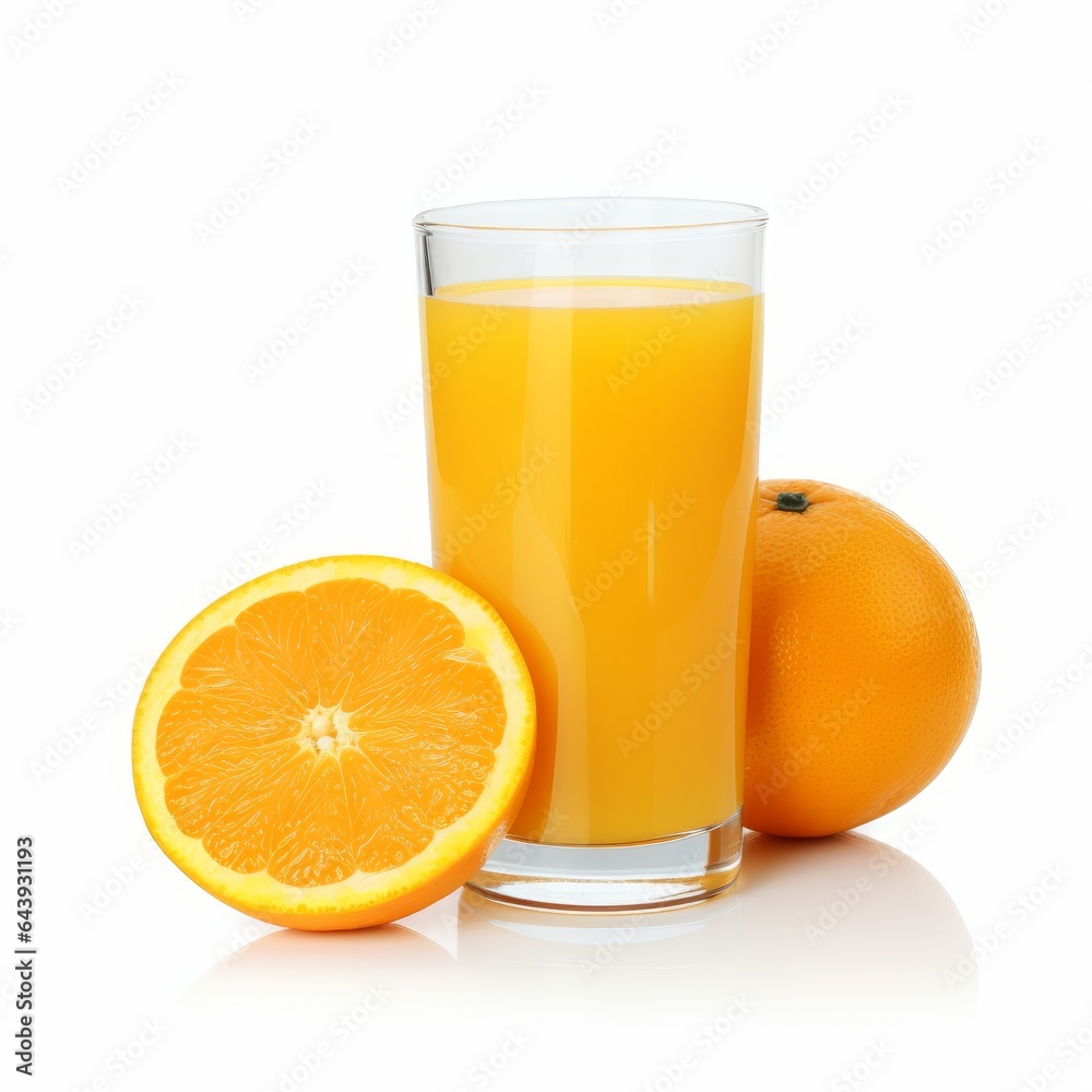 Glass of orange juice Glass of orange juice