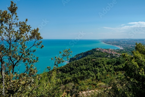 View of the Conero Riviera in the Marche region, Italy © Antonio