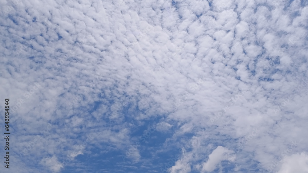 Clouds on the blue sky nature with space background wallpaper Clouds on the blue sky nature with space background wallpaper