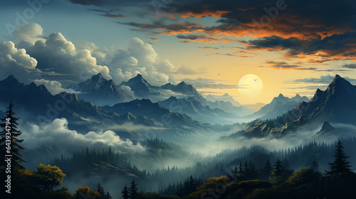 mountain background texture © avivmuzi