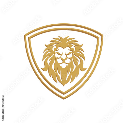 Lion Head Logo Design Template