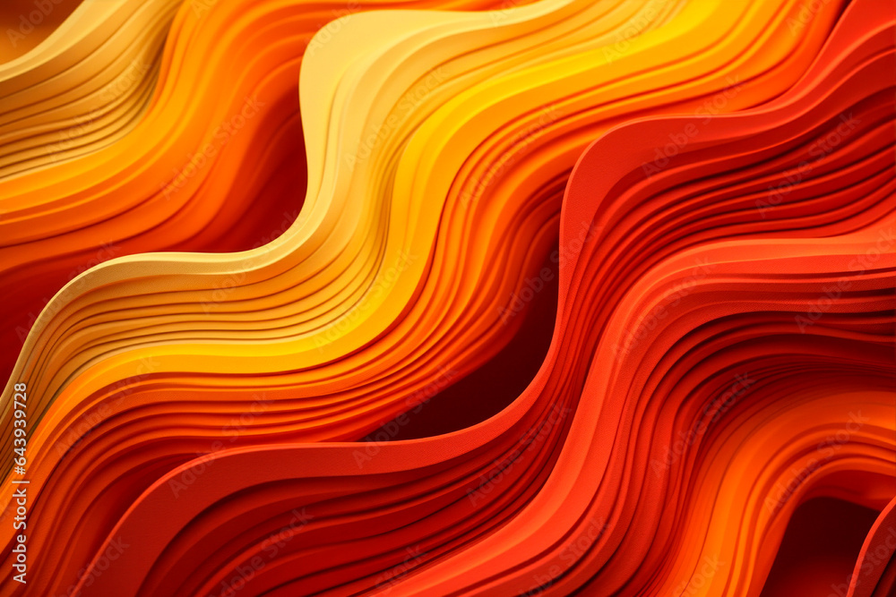 Fototapeta premium wavy pattern with paper structure