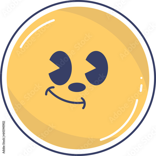 Emoticon Sticker Element
