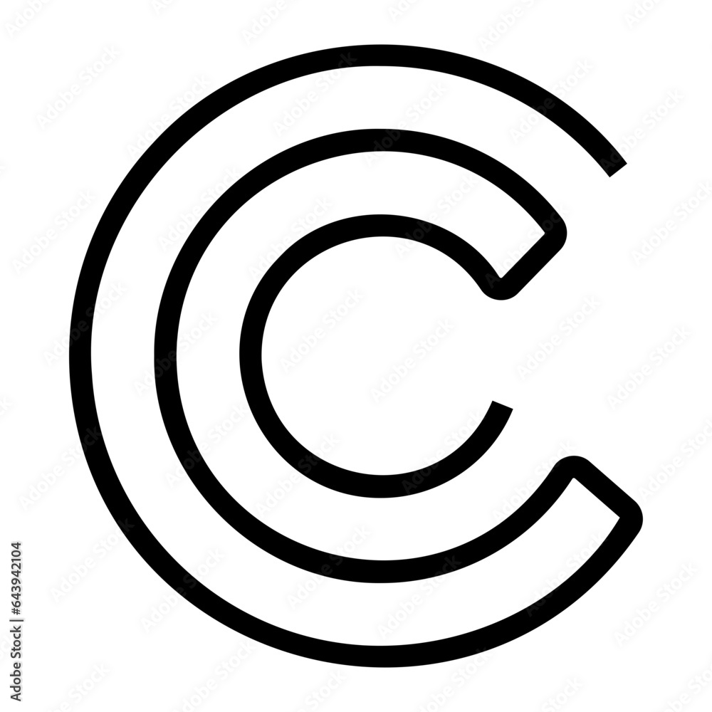letter c icon letter c icon