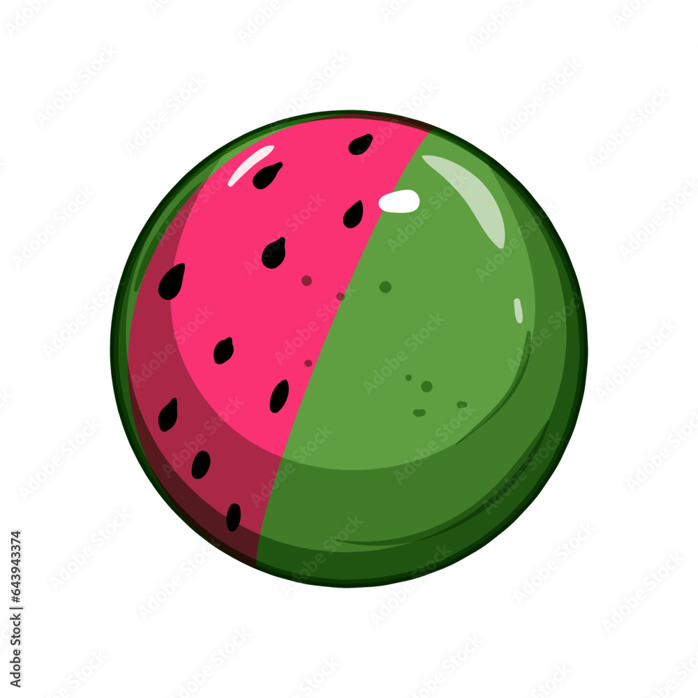 red beach ball cartoon. yellow summer, play sea, color plastic red beach ball sign. isolated symbol vector illustration red beach ball cartoon. yellow summer, play sea, color plastic red beach ball sign. isolated symbol vector illustration