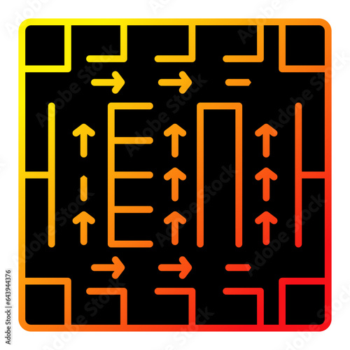 Evacuation Plan Icon