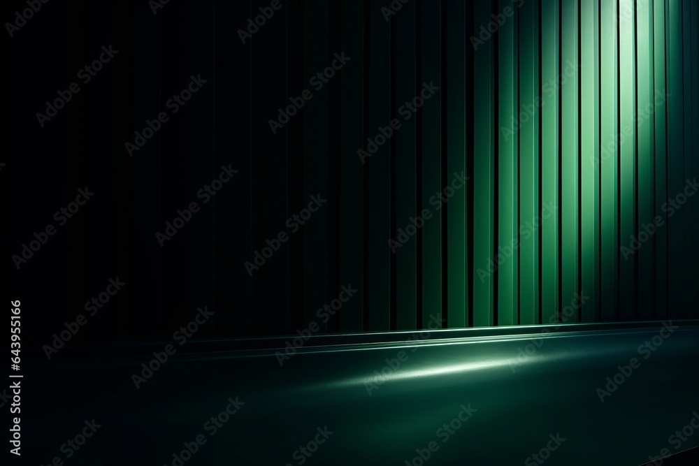 illuminated green neon steps leading into the depth, showcasing modern design with dramatic lighting illuminated green neon steps leading into the depth, showcasing modern design with dramatic lighting