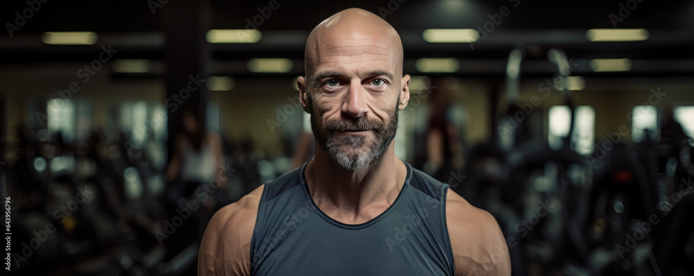 Portrait of man working out gym fitness, fitness concept. Healthy lifestyle with fitness gym and healthy life . Portrait of man working out gym fitness, fitness concept. Healthy lifestyle with fitness gym and healthy life .