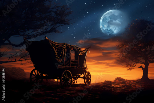 Caravan Gypsy's AI-Enhanced Magical Expedition