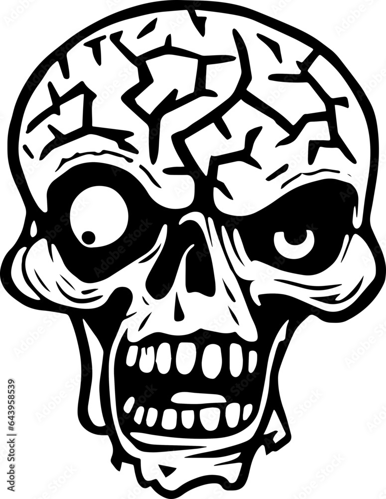 Zombie Skull