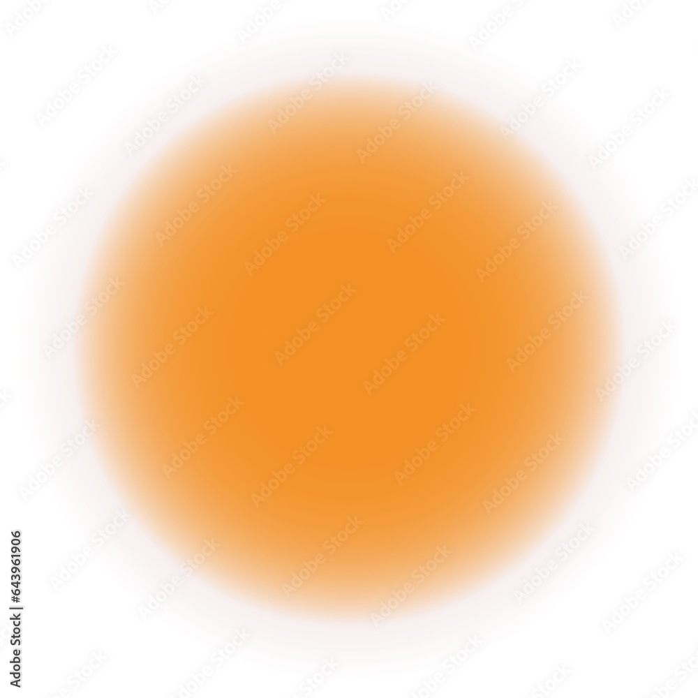abstract sun round aura gradient, circle shape, blurred sphere, modern art harmony, inner peace and wellbeing concept design