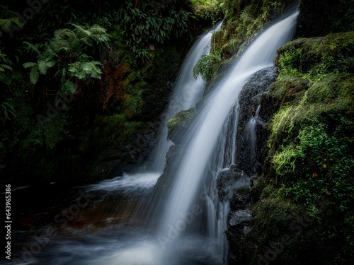 Venford Falls - Falling