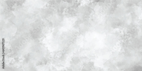 White gray background with soft watercolor texture. Watercolor chaotic texture. Abstract grey white background.