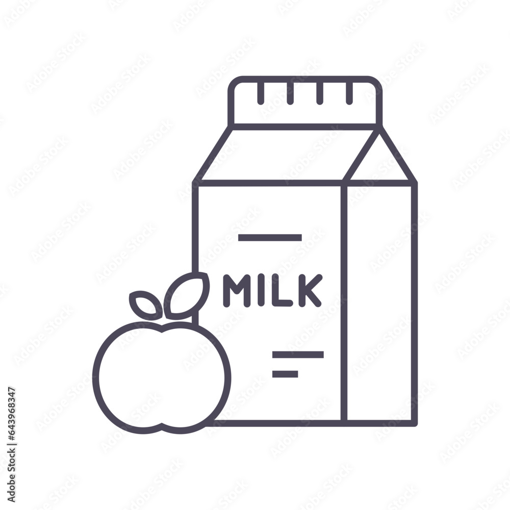 Naklejka premium Breakfast Meal