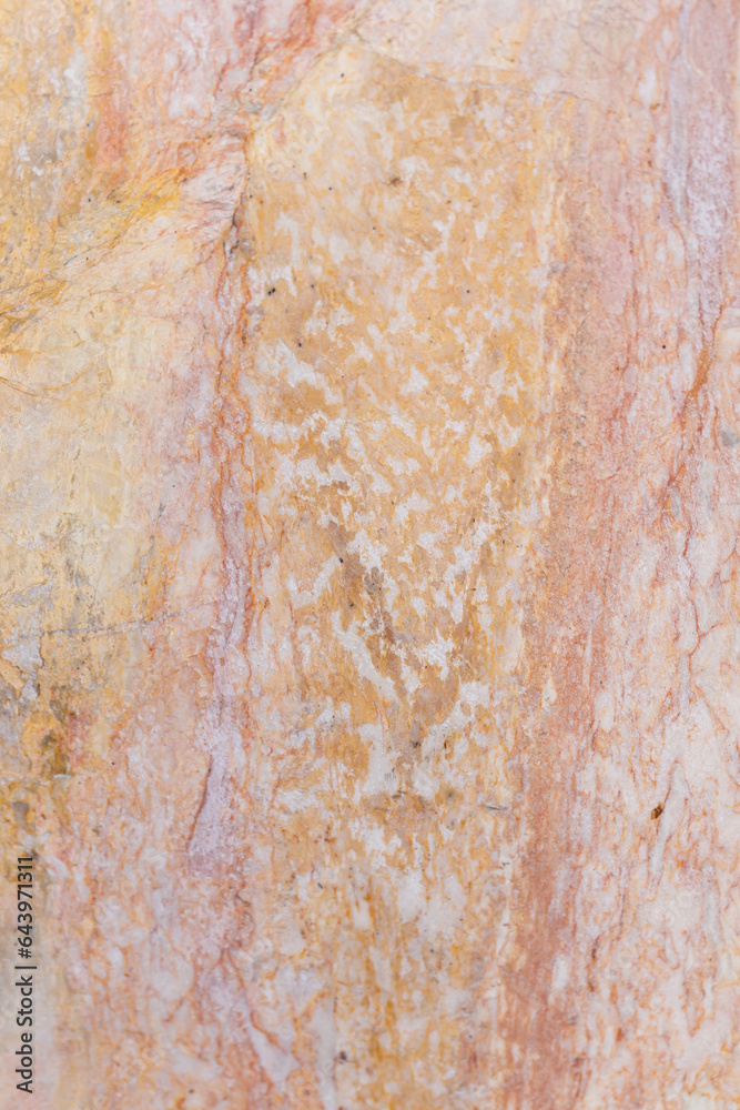 Fototapeta premium Pink marble with beautiful detailed patterns.