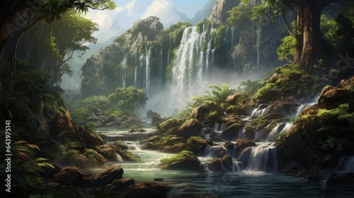 Embarking on a Soul-Reviving Quest to the Cascading Serenity of Majestic Waterfalls © Orxan