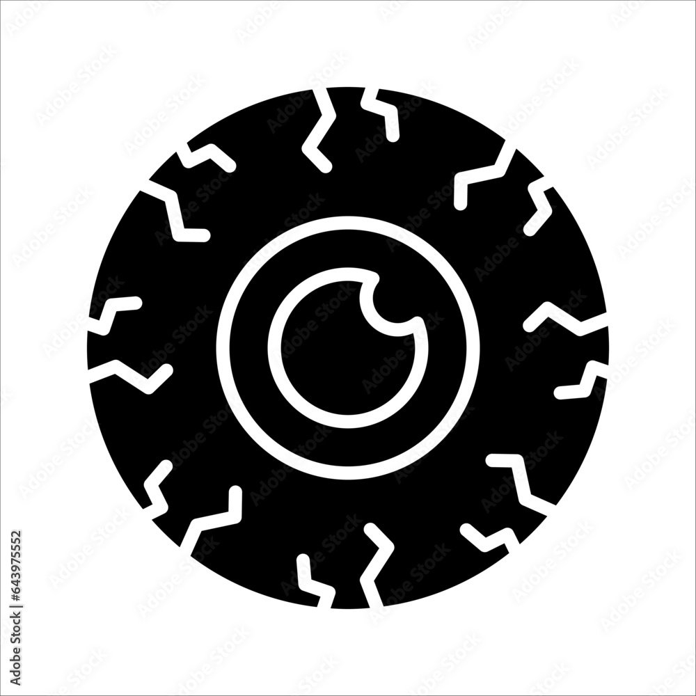 Halloween eyeball vector symbol. Red Eye Ball. Eye balls. Vector illustration on white background Halloween eyeball vector symbol. Red Eye Ball. Eye balls. Vector illustration on white background
